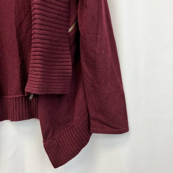 Market & Spruce Womens Cardigan Collared Long Sleeve Open Front Tight Knit S - Picture 7 of 10